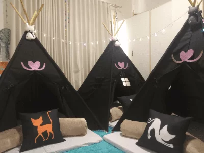 festa do pijama em casa