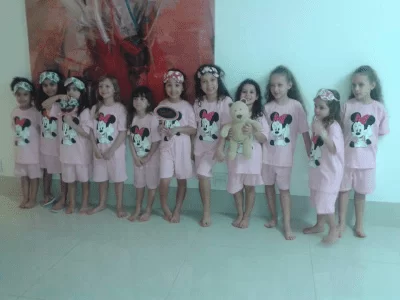 meninas festa pijama