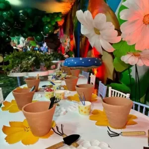 Oficina infantil de jardinagem