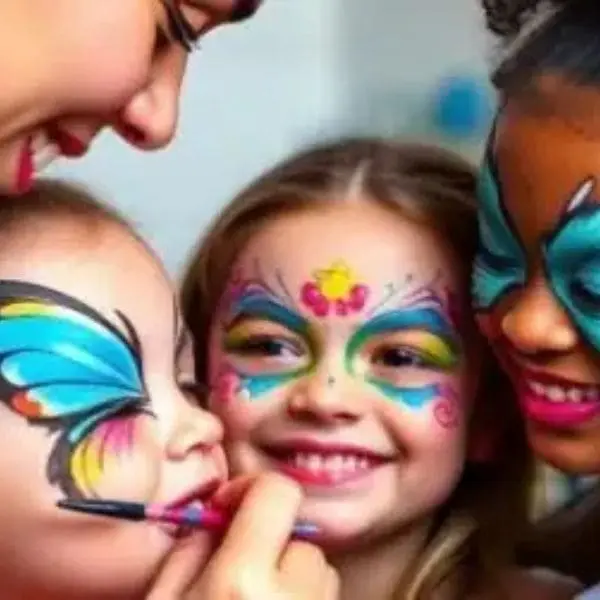 Pintura facial infantil em americana campinas e regiao