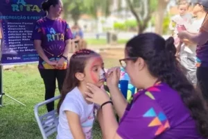 Pintura facial infantil artística